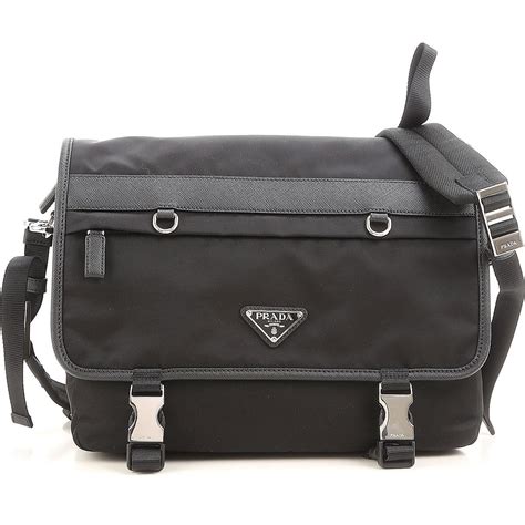 prada man pouch|Prada men's laptop bag.